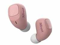 Trust Nika Compact Bluetooth Kopfhörer in Ear mit Ladecase - Rosa