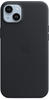 Apple MPP93ZM/A Leder Case mit MagSafe (für iPhone 14 Plus) Midnight