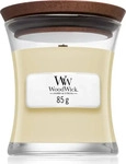 Woodwick White Teak Duftkerze mit Holzdocht 85 g, Grundpreis: &euro; 105,- / l