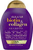 OGX Biotin & Collagen Shampoo für größere Haardichte für mehr Haarvolumen 385 ml,
