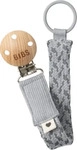 BIBS Paci Braid Schnullerclip Cloud / Iron 1 St., Grundpreis: &euro; 14.500,- / l