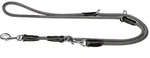 Hunter verstellbare F&uuml;hrleine Freestyle 8mm/200cm grau