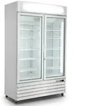 K&uuml;hlschrank mit 2 Glast&uuml;ren G 885 Wei&szlig; 885 Liter