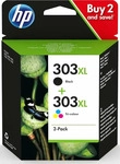HP 303XL | 3YN10AE Tinte BK/C/M/Y 12 & 10 Ml Original