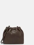 Handliche Hobo-Bag aus nat&uuml;rlich genarbtem Leder