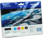 4 Brother Tinten LC-985VALBPDR Multipack KCMY