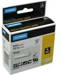 Dymo Label Band IND 18443 (S0718580) schwarz auf wei&szlig; 9mm x 5,5m Vinyl