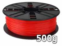 Ampertec 3D-Filament PLA neon-rot 1.75mm 500g Spule 3DPLA0500NRE1AM