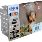 6 Epson Tinten C13T379D40 Multipack KCMY GY R 378XL/478XL