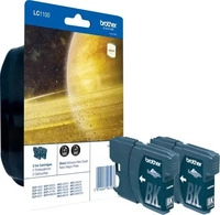 Brother LC-1100BKBP2DR, Brother LC1100BKBP2DR Tintenpatrone schwarz (ca. 900...
