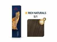 Wella Professionals Koleston Perfect Me+ Rich Naturals 5/1 hellbraun asch 60ml
