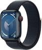 Apple 8675478, Apple Watch Series 9 4G 41mm Schwarz (Schwarz Nylon Armband)