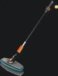 Gardena 18826-20, Gardena Cleansystem Wasch-Set mit Stiel soft (18826-20)