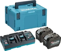 Makita 191Y97-1, Makita 40V XGT Akku-Set 2xBL4080F+DC40RB (191Y97-1)
