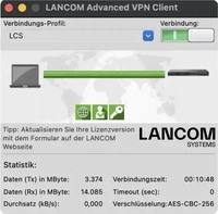 Lancom 61606, LANCOM Advanced VPN Client 61606 (MAC, 1 Licence)