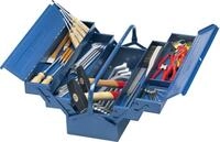 Format Schlosser-Werkzeugsatz, 56-teilig, Werkzeugkasten mit Zangen,
