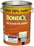 Bondex Holzlasur f&uuml;r Au&szlig;en, witterungsbest&auml;ndig, Holzschutz, UV-Schutz,
