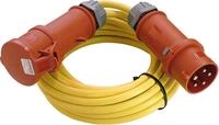 AS Schwabe CEE Verl&auml;ngerungskabel 25m, 400V, Gelb