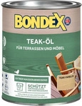Bondex 330062, BONDEX Gartenholz Teak-&Ouml;l farblos, Wasser-stop Abperleffekt,