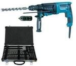 Makita Bohrhammer Set HR2630TX SSBF, 800 W, SDS-plus, Meisselfunktion, mit Koffer &