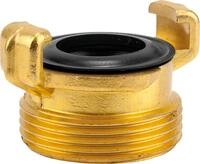 Gardena Schnellkupplungs-Gewindest&uuml;ck mit Au&szlig;engewinde, Messing, Gewinde 42 mm (G