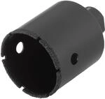 wolfcraft Diamantbestreute Bohrkrone f&uuml;r Winkelschleifer &oslash;20-68 mm