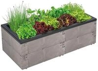 Juwel Pflanzkasten Timber mit Pflanzwanne und 40 L Wasserspeicher, 130 x 60 x 41 cm,