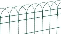 Alberts Ziergeflecht Rondo, Gr&uuml;n, 90 cm hoch, 10 m lang, verzinkt, Gartenzaun,