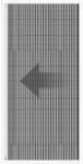 Schellenberg Insektenschutz-Plissee f&uuml;r T&uuml;ren, Wei&szlig;,&nbsp;100&nbsp;x 215&nbsp;cm
