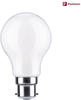 Paulmann LED Birne, B22d, 9 W = 75 W, 1055 lm, 2700 K Warmweiß, Ø 60 mm, Opal