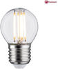 Paulmann LED Filament Tropfen, Ø 45 mm, 5W = 40W, E27, 470 lm, klar, Warmweiß (2700
