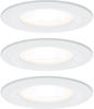 Paulmann Nova | LED-Einbauleuchte mit GU10 Fassung | IP44 | runder Einbauspot | inkl