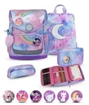 Belmil Premium Compact Plus Schulra﻿nzen-Set 5-tlg - Moonlight Koffer24