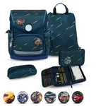 Belmil Premium Compact Plus Schulra﻿nzen-Set 5-tlg - Orion Blue Koffer24
