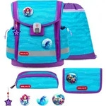 Belmil Classy Plus Schulranzen Set 5-teilig mit Brustgurt - Under the Sea Koffer24