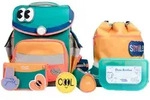School-Mood Timeless Pro 6-teiliges Schulranzen-Set - Happy Emerald Koffer24