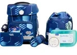 School-Mood Champion Maxx Pro 7-teiliges Schulranzen-Set - Jonas (Fu&szlig;ball) Koffer24