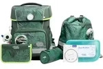 School-Mood Champion Pro 7-teiliges Schulranzen-Set - Daniel (Dino) Koffer24