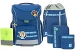 L&auml;ssig School Set Slim Unique Schulranzenset 6tlg. - dark blue Koffer24