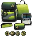 Belmil Premium Smarty Plus Schulranzenset 5-teilig - "Black Green" Koffer24