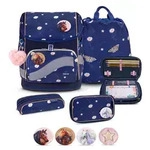 Belmil Premium Smarty Plus Schulranzenset 5-teilig - Daisy Koffer24
