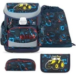 Belmil Belmil Mini-Fit ergonomisches Schulranzen-Set 4-teilig "PixelTrak"...
