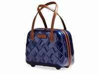 Stratic Leather&More - Hartschalen-Koffer Beautycase (bis 28cm) - blue Koffer24