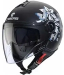 Caberg Riviera V4 X Mia schwarz matt wei&szlig; grau hellblau Gr. XS 53/54