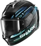 Shark Skwal i3 Light-Blur schwarz matt blau gr&uuml;n Gr. L 59/60