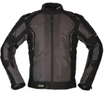 Modeka Khao Air II Motorradjacke dunkelgrau schwarz Gr. L