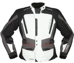 Modeka Viper LT Jacke Hellgrau Dunkelgrau Schwarz Gr. L