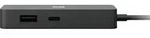 Kabelgebundener Microsoft Surface USB-C Travel Hub USB 3.2 Gen 2 Schwarz