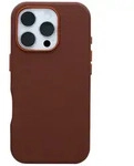 Otterbox Symmetry Apple iPhone 16 Pro Backcover mit MagSafe Magnet Leder Braun