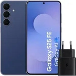 Samsung Galaxy S25 FE 256GB Dunkelblau 5G + Samsung Ladeger&auml;t 25 Watt Schwarz